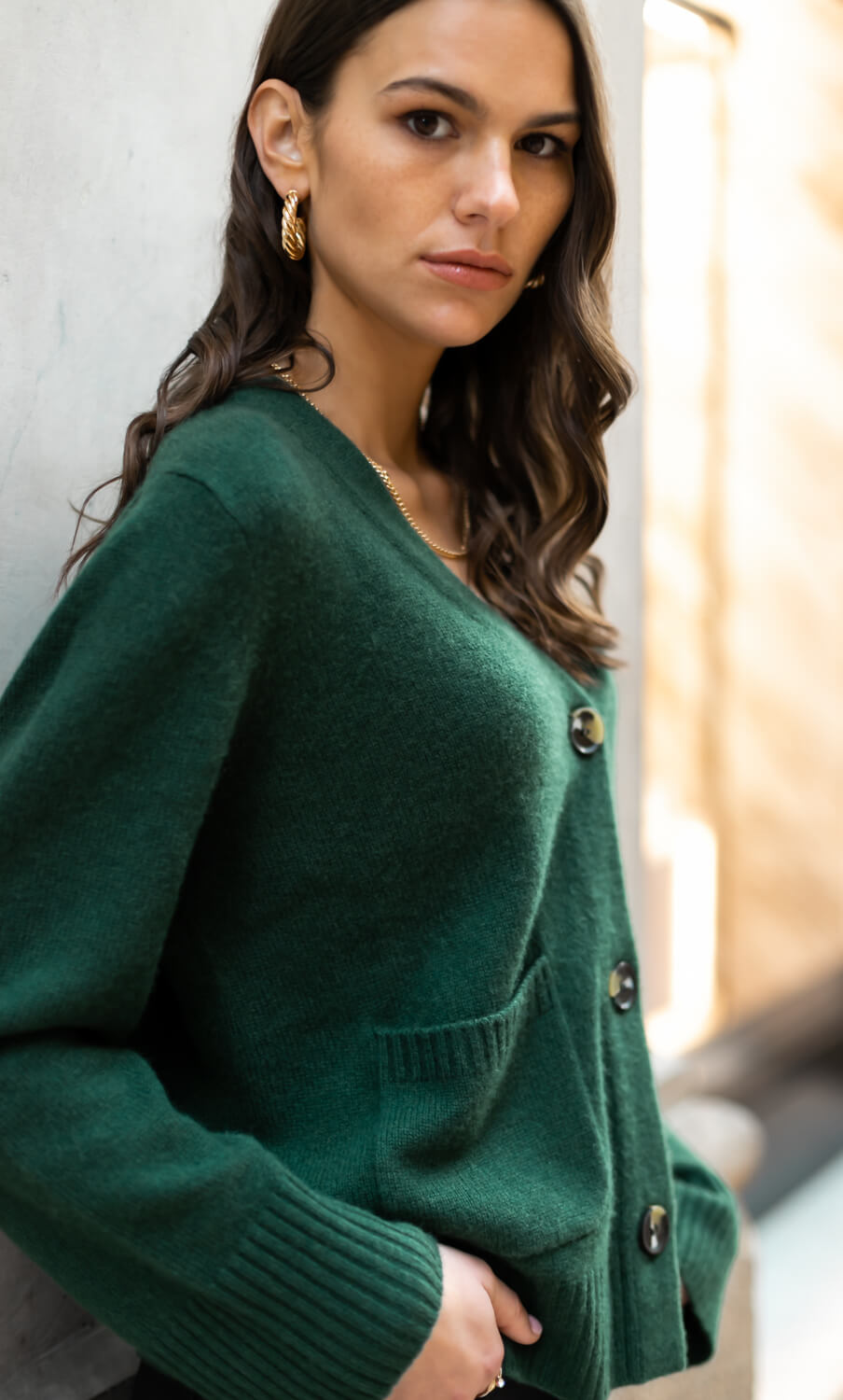 Chiara Cashmere Cardigan